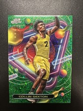 2023-24 Topps Chrome Collin Sexton Green Cosmic /75 No. 133 - 1st On Print