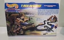 Vintage Hot Wheels T-Rex Revenge Electric Racing 92488 Tested Working Complete 