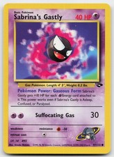 Sabrina's Gastly 97/132 Common Gym Challenge Pokemon Unlimited Near Mint 61 on eBay