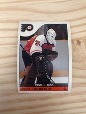 1985-86 O-Pee-Chee #110 Pelle Lindbergh Mem. - Philadelphia Flyers (invM23)