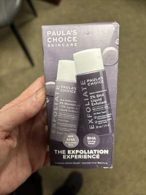 Paula s Choice Skincare Exfoliation Experience AHA/BHA 30ml/1floz Of Each NEW