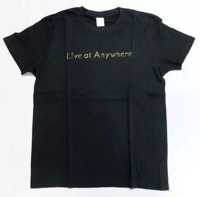 Apparel Aimer Tshirt Schwarz M Größe ''Aimer Live at Anywhere 2020 in Christ