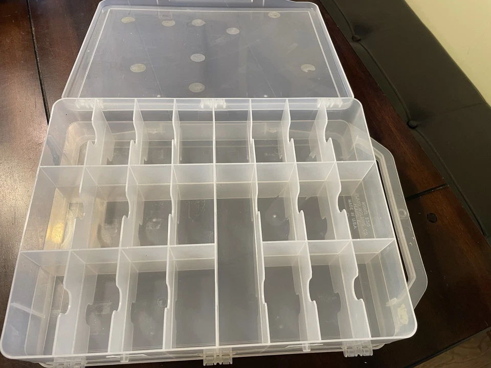 Plastic Divided Storage Case - Image 2 of 4