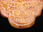 Old Nephrite Jade Stone Carved Sculpture Ancient Monster Ox Head #06212502 — photo 3