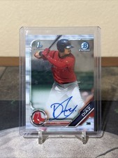 2019 Bowman Chrome Prospects Auto Danny Diaz #CPA-DD Auto Boston Red Sox