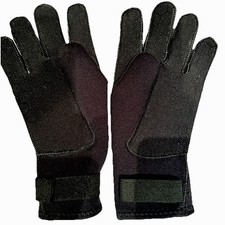 Deep Sea or spear fishing neoprene 3-5mm Wet Suit Gloves  Large