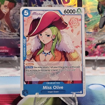 Miss Olive OP16-050 UC One Piece OP16 The Time of Battle NM