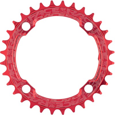 Race Face Narrow/Wide Single Chainring Red 104x34T