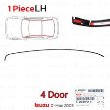 Molding Roof Striker Front Lh Door 8980309370 For Isuzu D-Max 4Dr 2003 - '11