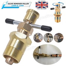 Plumbers Olive Puller Removal Tool Gas Pipe Plumbing Remover Tool 15mm & 22mm