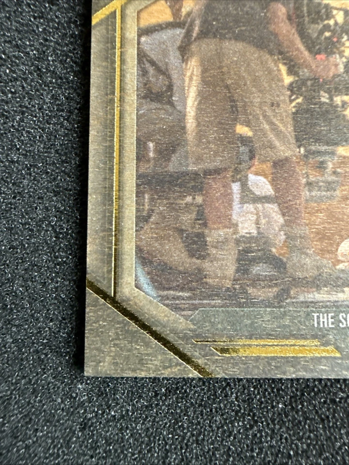 2024 Star Wars Masterwork #BTS-3 Scavenger and the Droid Rey BB-8 WOOD /10 - Image 3 of 4