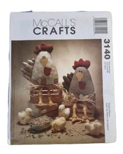 Mccall's craft pattern #3140 Chicken and chicks
