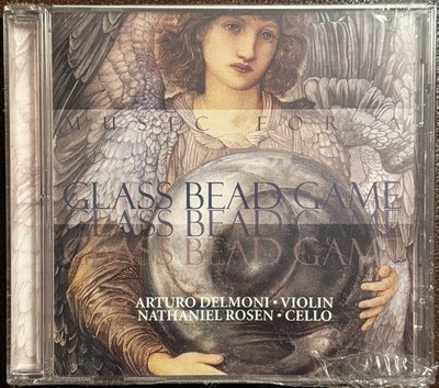 MUSIC FOR A GLASS BEAD GAME (CD 1997) JOHN MARKS JMR-15 Arturo Delmoni Rosen