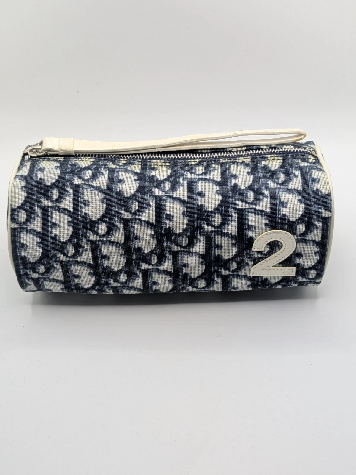 Sac à main pochette bracelet vintage Christian Dior trotteur monogramme