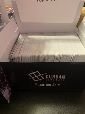 100 Gundam TCG Cards Bulk Lot - Phantom Aria [GD04] - C/U/R -10 GUARENTEED RARES