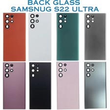 Original OEM Back Door Battery Cover For Samsung Galaxy S22 Ultra Used