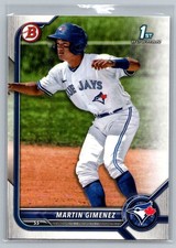 2022 Bowman 1st Edition #BPPF-97 Martin Gimenez