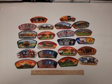  BSA Boy Scouts Yucca Council  Lot Of 28 Shoulder Patches All Different New