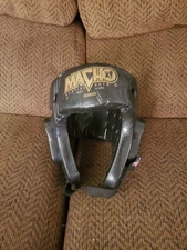 Macho Martial Arts Black Youth Helmet Sparring Protective Head Gear Training 
