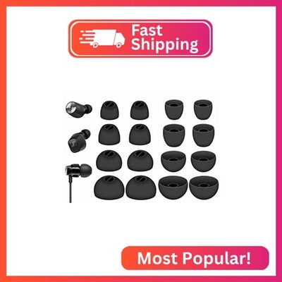 8 Pairs Compatible with Sennheiser CX Plus/Momentum 2 Ear Tips, XS/S/M/L 4 Size