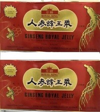 GINSENG ROYAL JELLY 30 Bottle of 10 ml Red Ginseng ROYAL KING Liquid 2Pk- 60Pcs