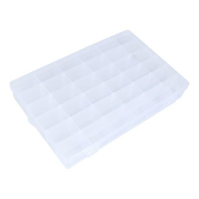2Pcs Clear Visible Plastic Storage Box- Rectangular Storage Box, Suitable For...