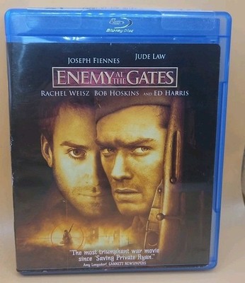 Enemy at the Gates (Blu-ray, 2009) Joseph Fiennes, Jude Law, Ed Harris