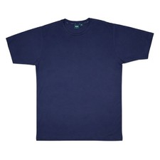 Classic Vintage Hugo Boss Deep Navy Short Sleeve Crew Neck Cotton Golf Shirt