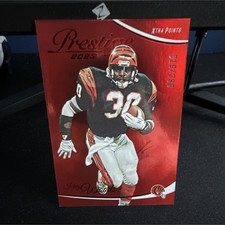 2023 Panini Prestige Ickey Woods #59 Xtra Points Red /399 Bengals Card