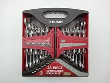 Husky 28 Piece Combination Wrench Set SAE & Metric 1000 016 289