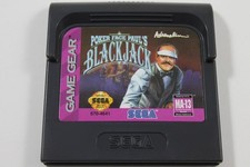 Poker Face Paul's Blackjack Sega Game Gear Cartridge