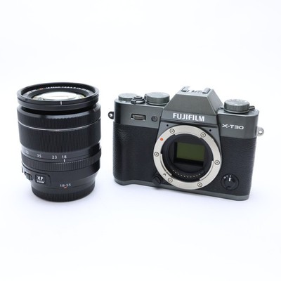 Fujifilm Fuji X-T30 XF18-55mm F/2.8-4 R LM kit (Charcoal Silver