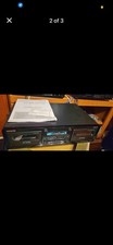 ONKYO TA-RW244 Stereo Cassette Deck Dual Auto Reverse TESTED