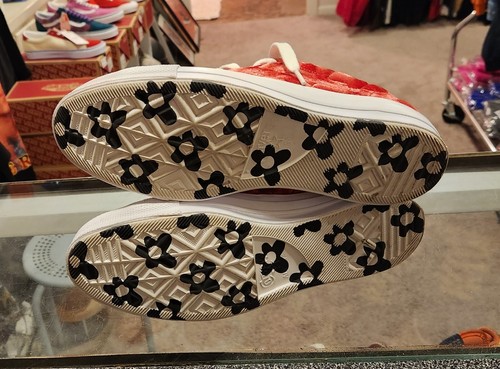 Size 9.5 - Converse One Star x Golf Le Fleur Quilted Velvet Cherry - Bild 7 von 8