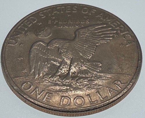 1972 Eisenhower Ike Dollar $1 - Circulated - Clad (SKU 112) - Picture 4 of 4