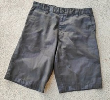 Burnside Men's Surf Skate Board Shorts Black Camo 30 Hype Beach Swimwear Pockets