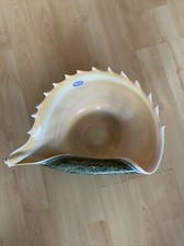 Joska Bodenmais - Muschel - Grünton - Vase - Rarität