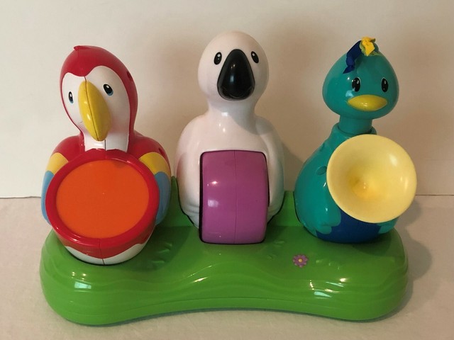 Evenflo Triple Fun Jungle Exersaucer Triple Bird Band Replacement Part