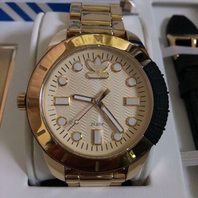 adidas gold watch limited edition