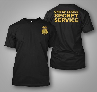 United States Secret Service Law Enforcement Support - custom t-shirt tee