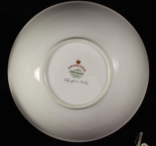 Franconia Lily of the Valley Round Vegetable Bowl - Picture 5 of 6