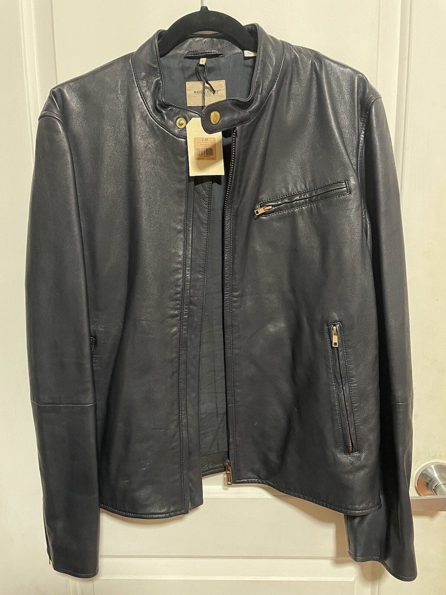 Levi's Made & Crafted Goat Leather Biker Jacket Medium Made Levi's Made & Crafted Goat Leather Biker Jacket Medium Made