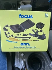 Focus Onn. Action Camera Accessory Kit- Essentials for GoPro® and others NEW!!