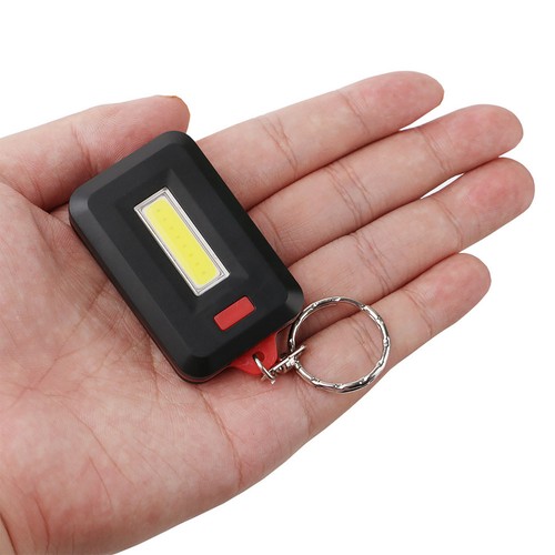 Mini COB Led Llavero Luz A Batería Llavero Campamento Antorcha Brillante - Imagen 13 de 28