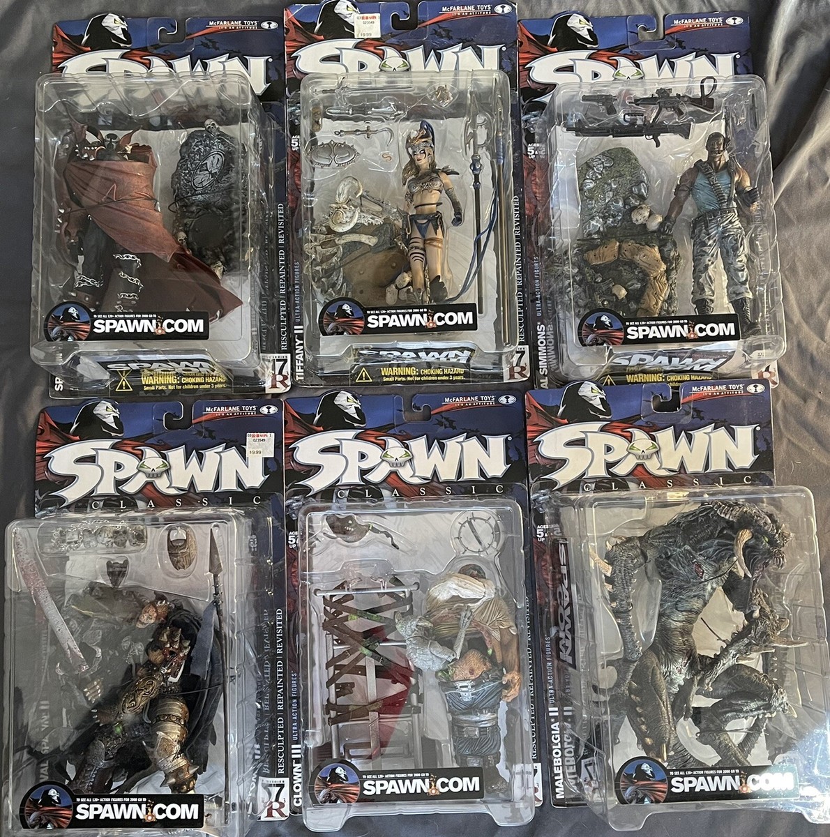 Mcfarlane Spawn Series 17 Repaint Spawn V, Al Simmons, Tiffany II