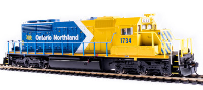 BROADWAY LIMITED 6788 HO SD40-2 Ontario Northland 1733 Arrow Paragon4 Sound/DCC