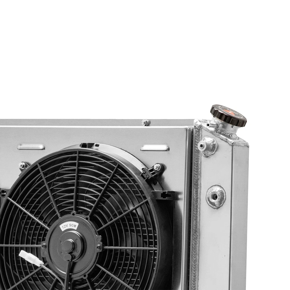 4-Row Radiator Shroud Fan Fit 1977-92 Cadillac DeVille/Pontiac/Buick/Brougham US - Image 4 of 4