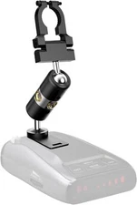 Radar Detector Mount, Rearview Mirror Rod Aluminum Bracket (for Black 