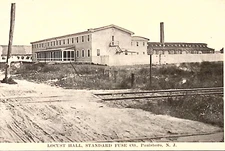 c1910 Locust Hall Standard Fuse Co PAULSBORO NJ Photo Postcard West Jersey