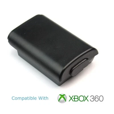 Xbox 360 Controller Battery Cover Case Shell Pack - Black